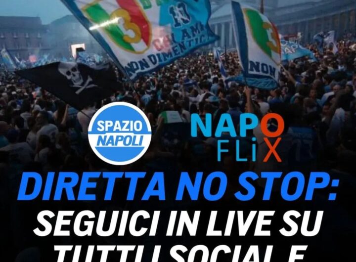 Spazionapoli e NapoFlix insieme per Napoli-Cagliari: la lunga diretta