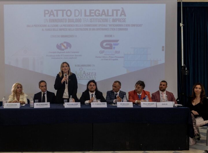 Regione Campania, firmato a Bacoli il primo Patto di Legalità per la lotta alla corruzione nel settore degli appalti pubblici